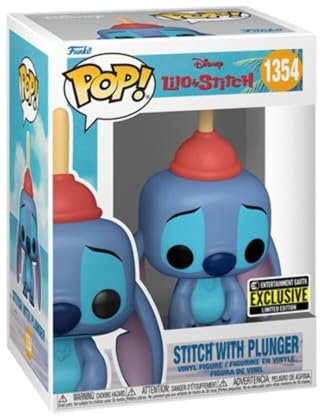 Figura de Vinilo de Lilo & Stitch con émbolo Pop! #1354 - Entertainment Earth Exclusive