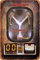 Metallschild – Steampunk Rustikaler Flux Kondensator Blechposter 30,5 x 20,3 cm