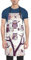 RLDOBOFE Schürze mit Eulen-Motiv, wasserdicht, mit verstellbarem Nackenband, Küchenschürze, Kochlätzchen, für Damen und Herren, Kochschürzen, Schwarz, Einheitsgröße