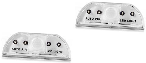 OSALADI 2St Türschloss intelligent Autoschlüssel -LEDs kleines Nachtlicht Schlüssellochlampe Türschlüssellicht Lichtsensorlampe Türschloss-Induktionslampe Kabinett Licht