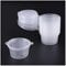 Concept4u Reusable Plastic Pots *CHOOSE YOUR SIZE* | Round Plastic Food Containers | Small Sauce Pots with Lids | Sauce Cups Take Away | 4oz (100ml) 50 Pack