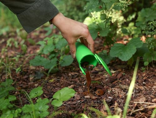 Kerbl CIT Schneckenfalle SnailBowl | 15 cm hoch, Ø 6,5 cm, Schneckenbekämpfung mit Bier, einfach zu verwenden und schnell zu reinigen