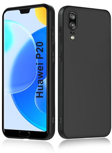 Simply Speakers Handyhülle für Huawei p20 Hülle, Antikratzer, Anti-Schock, Anti-Rutsch Schutzhülle, Unterstützt kabelloses Laden,Anti-Fingerabdruck Fallschutz hülle für Huawei p20