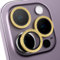 BARALARIQIU Camera Lens Protector Compatible with iPhone 11 Pro/iPhone 11 Pro Max,9H Tempered Glass, Glitter Camera Lens Cover Protection, Ultra Clear Anti-Scratch, Day/Night Shots-Gold