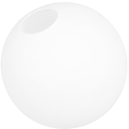 FOYTOKI Glas Lampenschirm Ersatz Aus Milchglas Glaskugel Öffnung Für Pendelleuchte Wandleuchte Leuchten Deckenlüster