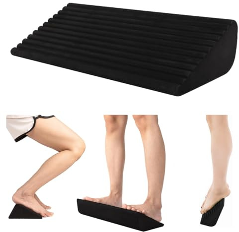 Slant Board for Calf Stretching Rutschfest Squat Wedge Balance Boards Fußwippe Wadenstrecker Schrägbrett für Dehnen Muskeln und Faszien, Kniebeugen und Kreuzheben