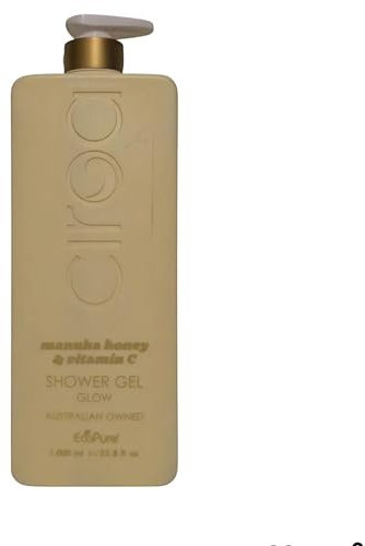 manuka honey & vitamin C SHOWER GEL GLOW 1000mL boosted with Manuka Honey and Vitamin C to brighten and restore skin.