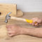 Wanapix | Personalisierter Hammer mit Text | Holzgriff, Metallkopf | direkt auf dem Griff eingraviert | Originelles Geschenk | 100% Personalisierbar
