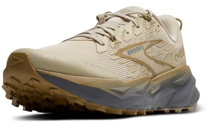 Brooks Women’s Cascadia 19 Mountain Trail Running Shoe, Sand/Primer/Starfish, 6.5 UK