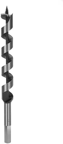 8pcs Auger -Bit -Set, Holzverarbeitungsbohrer aus Kohlenstoffstahl mit Hexagonalen Schenken, Holzspeicherhülsen, Genau Bearbeitete, Vielseitige Verwendung, für Stromversorgungsübungen und Gimlets