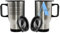 Getagift Personalised Hidden Message Mug – “F*ck It This Shit” Optical Illusion with Name & Initial, Insulated 14oz Travel Mug, Tea, Coffee Mug. (Silver)