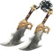 Foam Prop for God Blades of Athena Kratos Katana Sword Samurai Weapons Birthday Gift (Blades of Athena)
