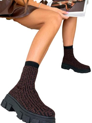 IKRUSH Chunky Sock Bootscasual Low Ankle Regular casual
