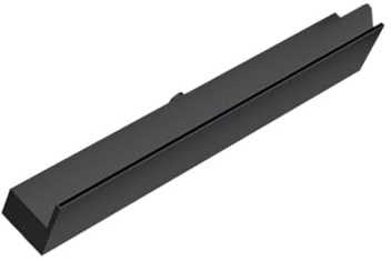 KPKPK 1 Stück Edelstahl-Wandbrunnen-Sprühdüse – individuell anpassbarer Wasserfallüberlauf for Garten, Terrasse, Spa und Fischteiche(Black,40in)