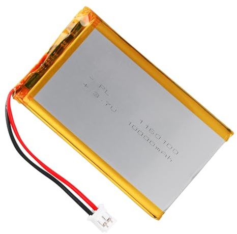 3.7V 10000mAh 1160100 Batteria ricaricabile ai polimeri di litio Lipo con connettore PH 2.0mm per altoparlante Bluetooth, Dash Cam, dispositivi domestici intelligenti
