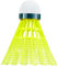 VICTOR Ball Shuttle 3000-Langsam Badminton-nylonball, Grün/Gelb, 6er Dose