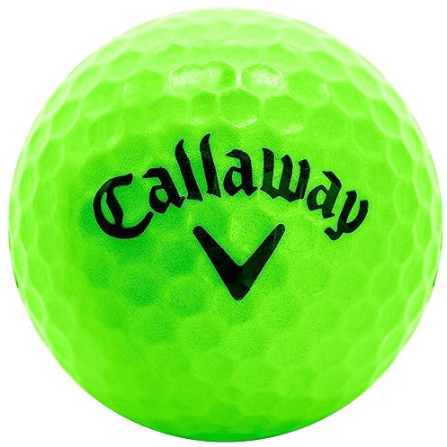 Callaway HX Weiche Praxis Ball (9 Stück) – Grün