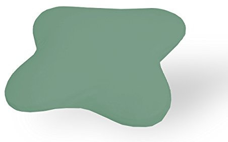 Dukal | Ersatzbezug für Ombracio/All Around Schlafkissen von Tempur | aus hochwertigem DOPPEL-Jersey | 100% Baumwolle | Farbe: jade
