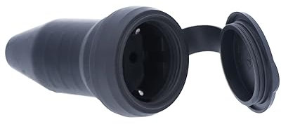 as - Schwabe 60419 - Acoplamiento para enchufe (goma, IP44)