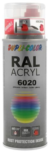 Dupli-Color 710483 Acryl-Spray, 400 ml, RAL 6020 Chromox Grün Glanz
