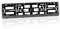 2x Carbon effect Number Plate Surrounds Holder Frame ABS PC plastic