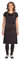 Chef Works Urban Wet Look Boulder Latzschürze schwarz und braun, 34(W) x 30(L) / 86.3(W)cm x 76.2(L)cm