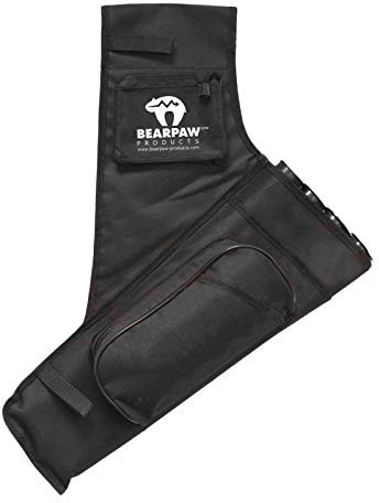 BEARPAW Adventure - Seitenköcher | Linkshand | schwarz; Robustes, wasserabweisendes Nylon, für Pfeil und Bogen