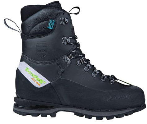 Arbortec Scafell Lite leather chainsaw boots (black) (class 2) (40)