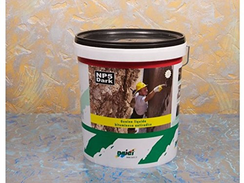 Guaina Liquida NP5 Dark Nero Impermeabilizzante per Legno 5 kg