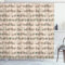 ABAKUHAUS Fahrrad Duschvorhang, Retro Fun Ride-Pattern, Stoffliches Gewebe Badezimmerdekorationsset mit Haken, 175 x 220 cm, Beige Braun