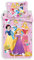 Disney Prinzessinnen Bettbezug für Kinder, Bettwäsche 140 x 200 cm, Kissenbezug 70 x 90 cm, 100 % Baumwolle