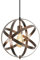 Comely Modern Industrielle Pendelleuchte, 1 Flammige Hängeleuchte Esstisch, E27 Kronleuchter Vintage, Deckenleuchte Vintage aus Eisen für Wohnzimmer, Esszimmer, Küche, Schlafzimmer, Bar