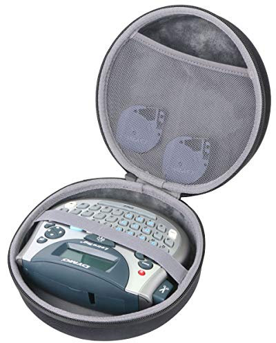 co2CREA Storage Carrying Travel Case for Dymo LetraTag LT-100T / LT-100T Plus Electronic Label Maker,Fits Dymo LetraTag Plastic Label Tape, Case Only