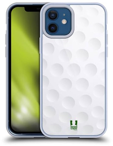 Head Case Designs Golf Ball Kollektion Gelhülle [Militärischer Schutzgrad] Kompatibel Mit Apple iPhone 12 / iPhone 12 Pro Und Kompatibel Mit MagSafe