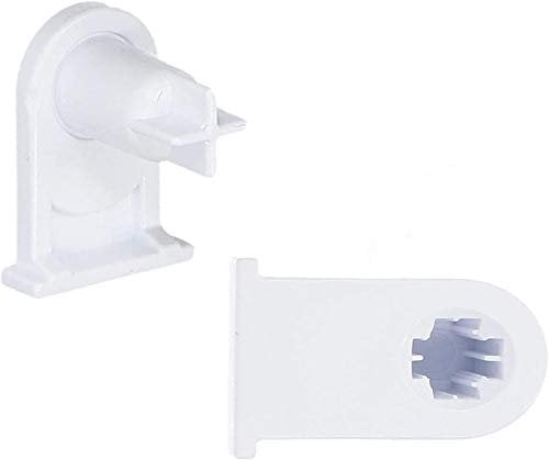 UTIZ 2 x White Door Hinge Bush Hinge Socket For Neff Bosch Siemens Fridge Freezer Refrigerator