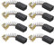 Be In Your Mind 4 Pares de Escobillas de Carbón para Motor CB103 6x10x16mm Compatible con HM0810 181030 Piezas de Repuesto de Herramientas Eléctricas
