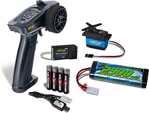 Carson 500500099 Reflex Start Elektro RC Zubehör, Modellbauzubehör, Tuning Set, Unisex – Erwachsene , Mehrfarbig