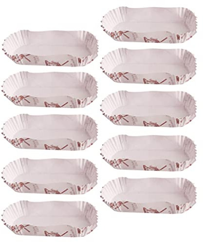 DOITOOL 600 Pezzi Vassoio Del Pane Fodera Per Cupcake Di Carta Monouso Bignè Pirottini Per Cupcake Tortiera Di Carta Per Cupcake Mini Tazza Per Muffin Vassoio Carta Bianca Mulino a