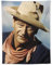 John Wayne American Movie Old Actor Poster Polyester Wandteppich Kunstdruck Moderne Familie Schlafzimmer Dekor Wandteppiche 76,2 x 101,6 cm