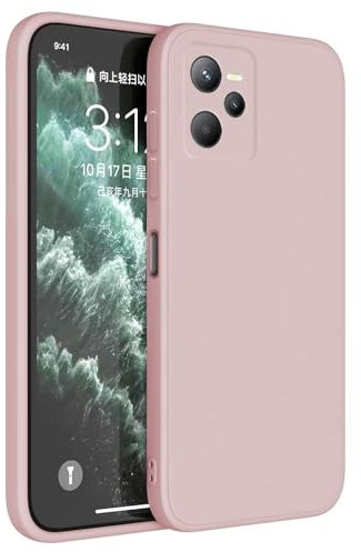 Topme Handyhülle Hülle Fur Realme C35 / Realme Narzo 50A Prime (6.6 Inches) Case Schutzhülle, Hautschutz Aus TPU Silikonhülle - Sandpulver