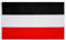 PHENO FLAGS Bandera del Imperio Alemán, 90x150cm - Bandera roja, blanca y negra resistente a la intemperie con doble costura y ojales de metal, Alemania 1870-1919