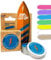 Barreltopia Surf Sun Stick - Sunblocker spf 50 + Sonnen Creme – Premium Zinc Oxide Sunscreen Blocker Sonnencreme – Suncream stick - Zinc stick Soul Surfer - Sunblocker gesicht und Lippen (blau)