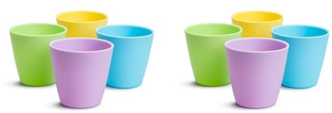 Munchkin Bunte Becher, 4er-Pack (Packung mit 2)