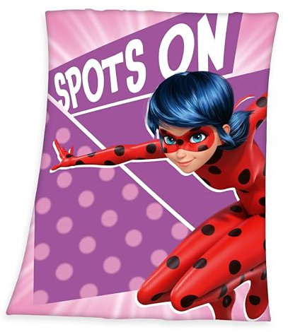 Herding Fleecedecke Miraculous, 130 x 170 cm, 100% Polyester, Fleece
