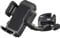 K&M 19761 Smartphone Holder Black Plastic 360° Rotation Flexible Jaws for 4.5 9 cm for Flat Devices