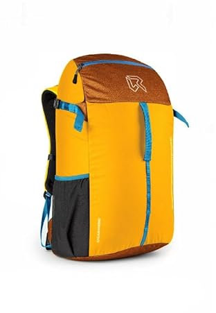 Rock Experience REUB03191-D076 SALAMANDRE EVO Sports backpack Unisex O307 GOLDEN OAK MEL.+ 0584 CADMIUN YELLOW Unica