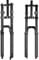 NBTRXWAFR Downhill-Mountainbike-Federgabel 27,5 29 DH/XC MTB-Luftgabel Federweg 150 Mm Zugstufe Einstellbar Gerade Doppelschultergabel QR 9 Mm,29inch