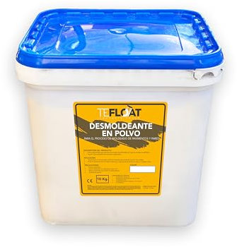 Desmoldeante en Polvo para hormigon impreso 10 Kg, (TABACO) - Desencofrante