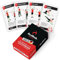 RED RAB Fitnessbänder Stoff & effektive Trainingskarten - Gymnastikband mit Schlaufen lang - Resistance Bands & Widerstandsbänder Krafttraining - Fitnessband, Resistance Band, Widerstandsband Fitness