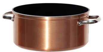 Nuwave Olla 4,7L en cerámica antiadherente azul Duralon, sin PFAS, compatible con inducción, apta para lavavajillas y horno, resistente a los arañazos con infusión de diamante